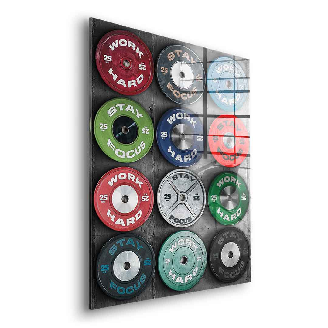 Weight for Motivation - Acrylglas