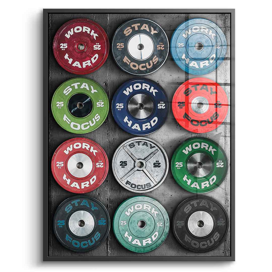 Weight for Motivation - Acrylglas