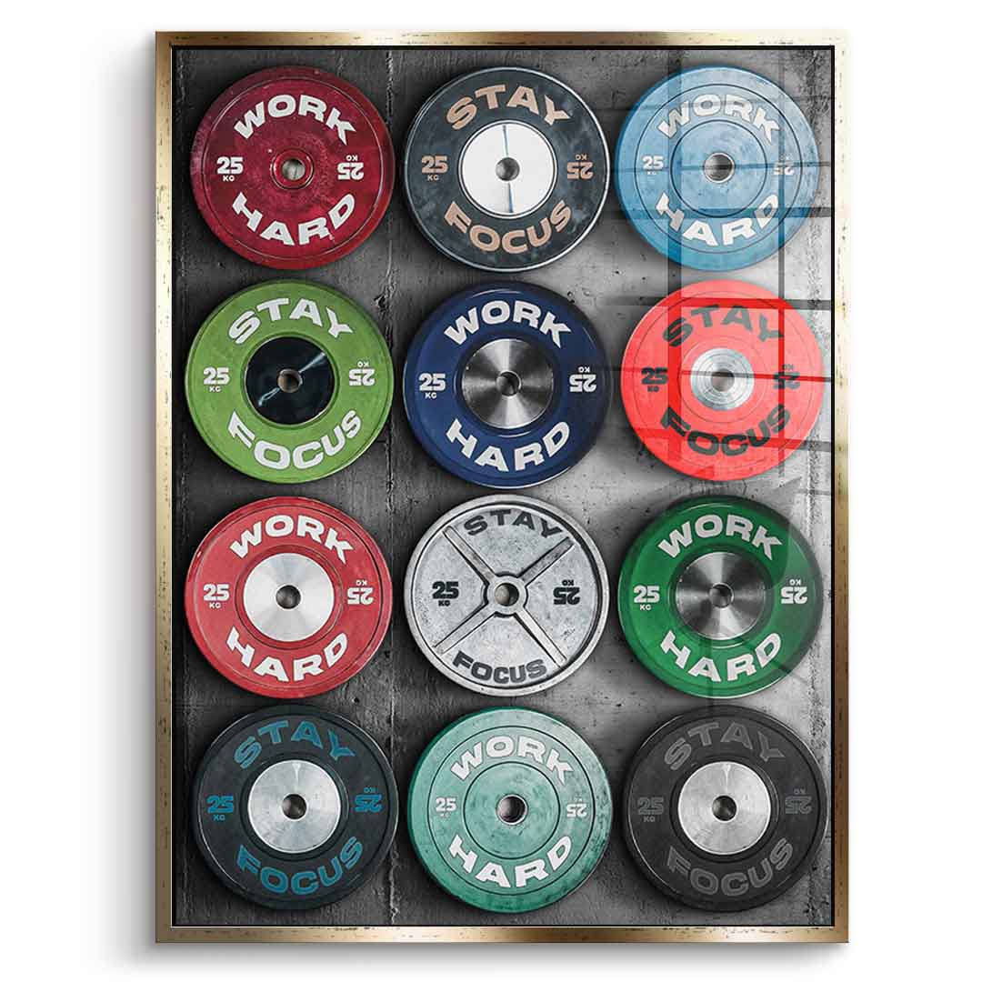 Weight for Motivation - Acrylglas