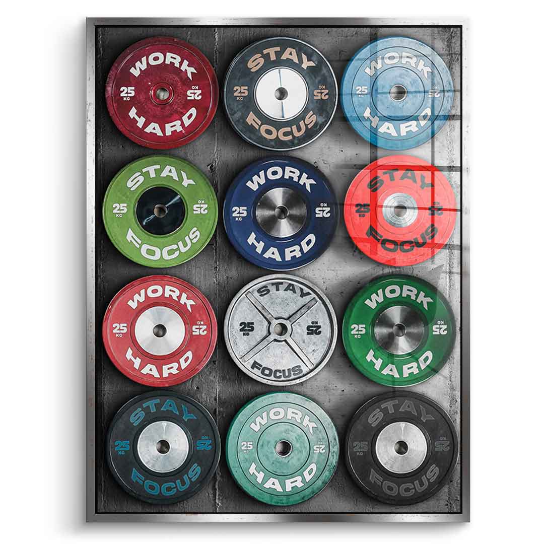 Weight for Motivation - Acrylglas