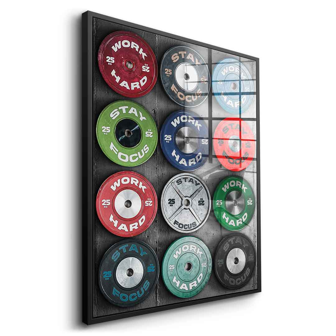 Weight for Motivation - Acrylglas