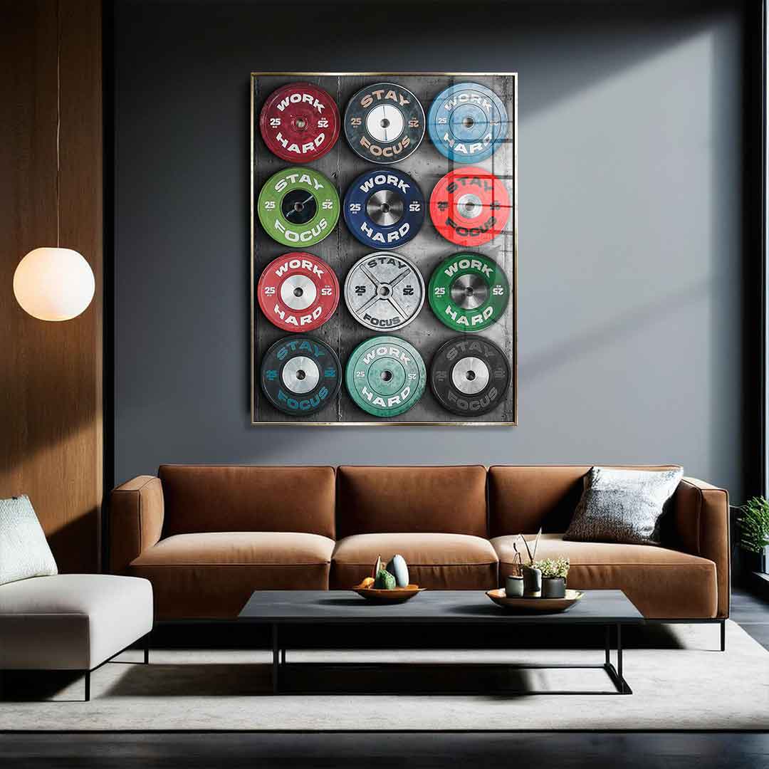 Weight for Motivation - Acrylglas