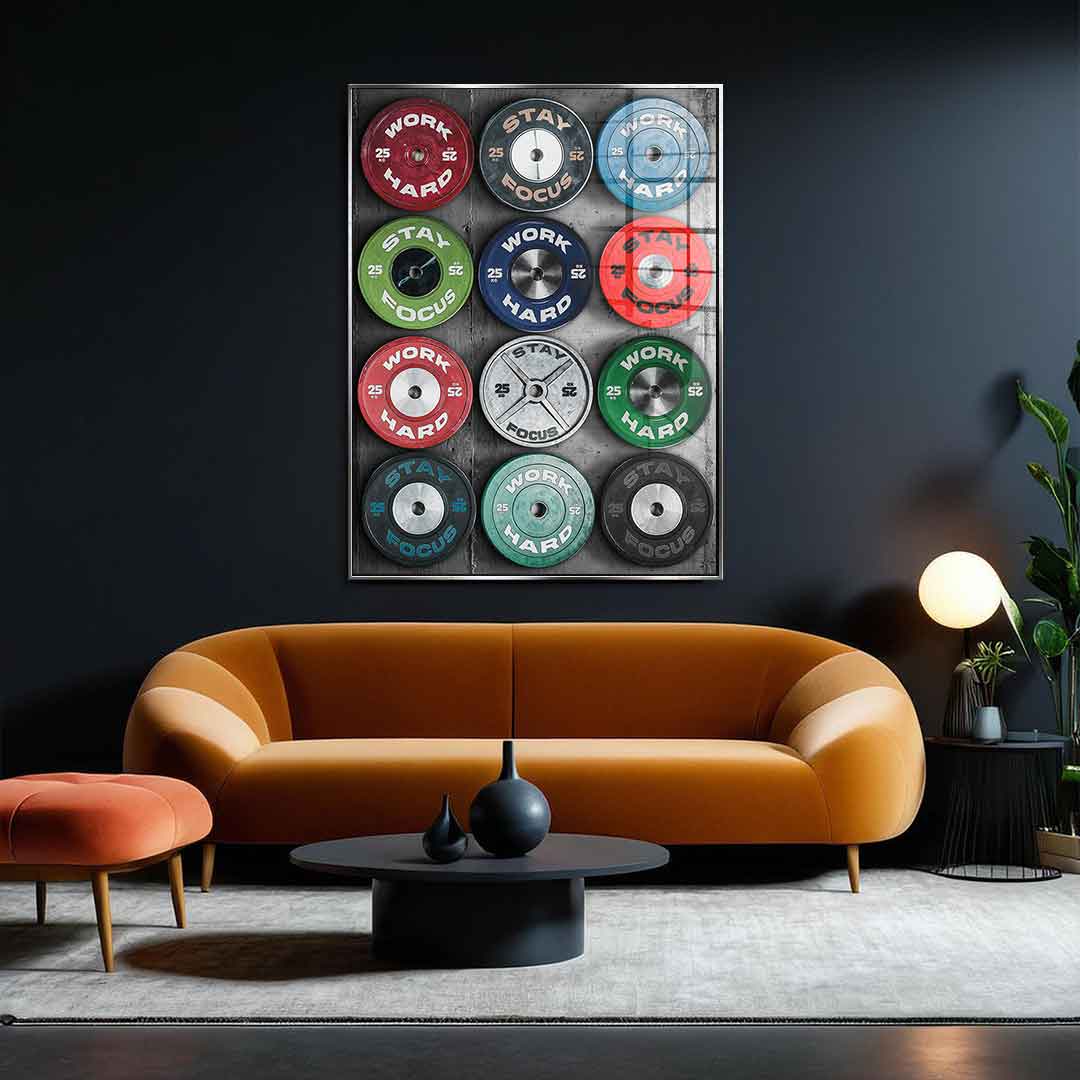 Weight for Motivation - Acrylglas