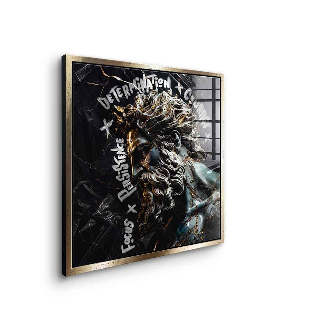 Patience Black - Acrylglas