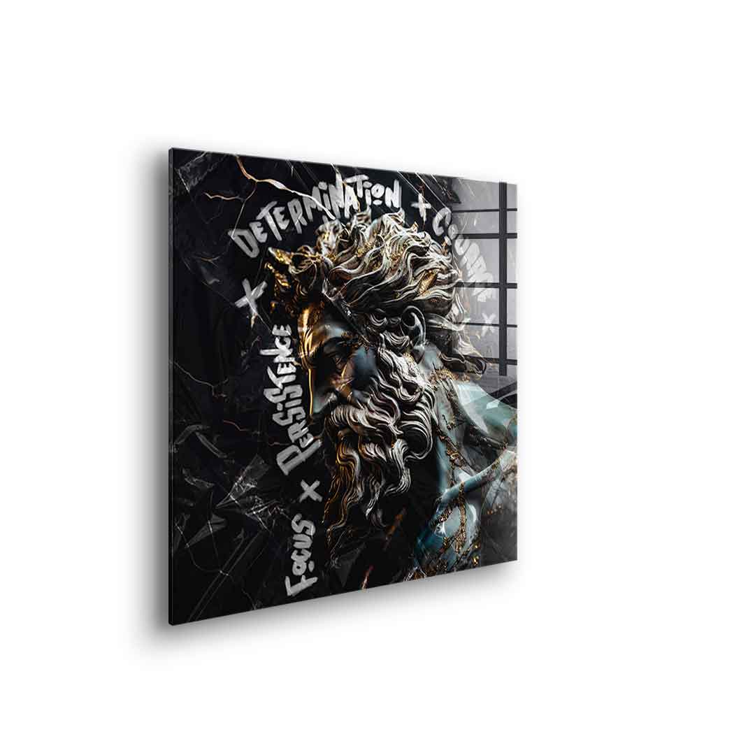 Patience Black - Acrylglas