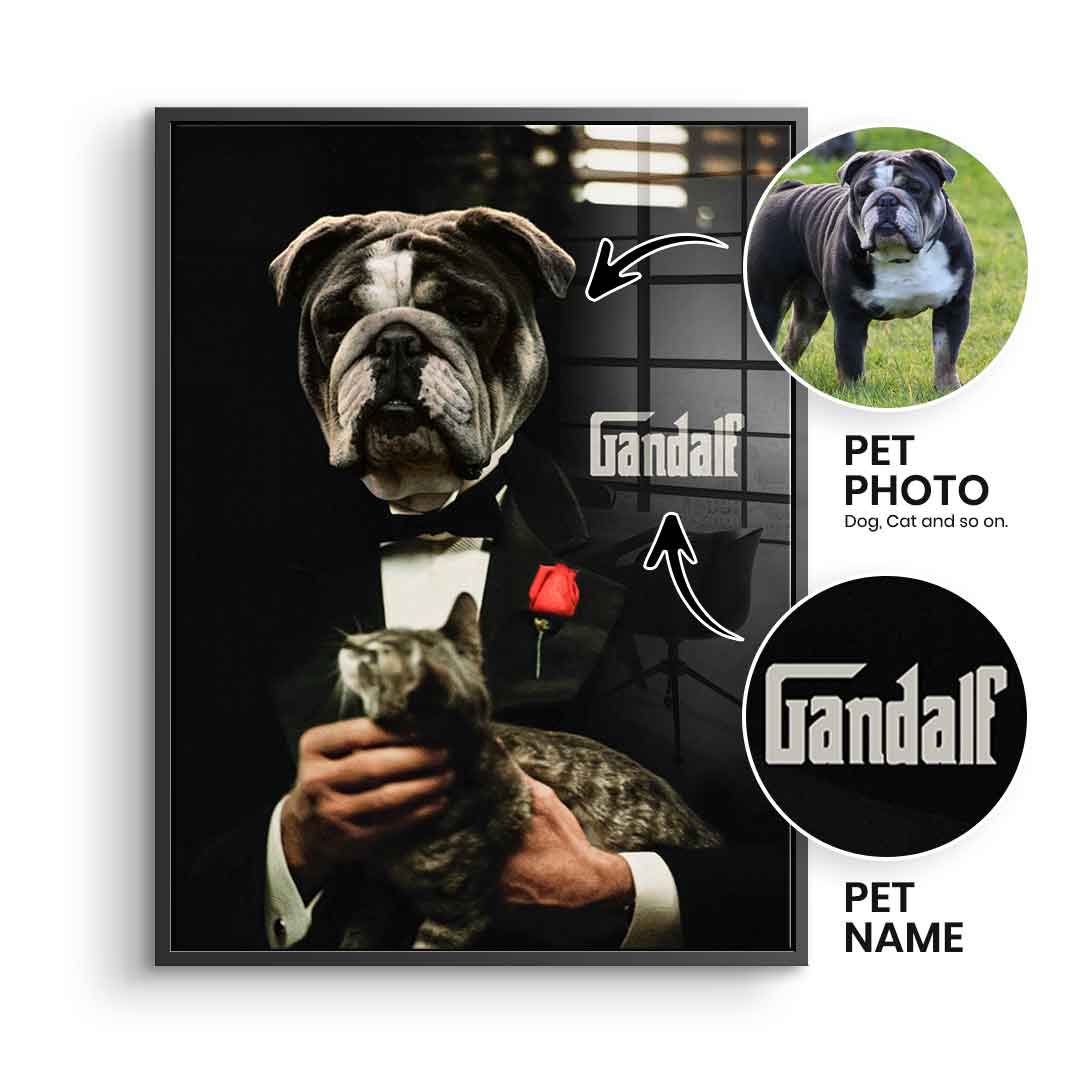 Godfather personalisierbar - Acrylglas