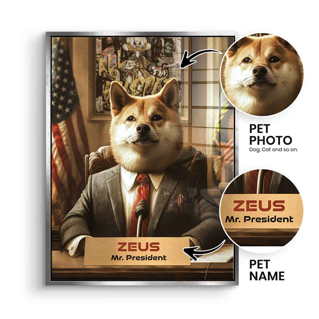 President personalisierbar - Acrylglas