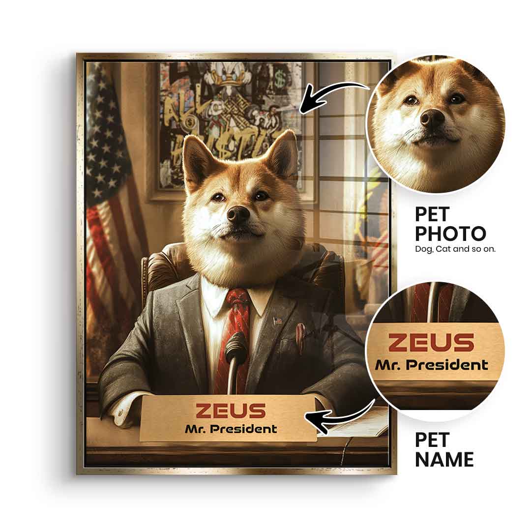 President personalisierbar - Acrylglas