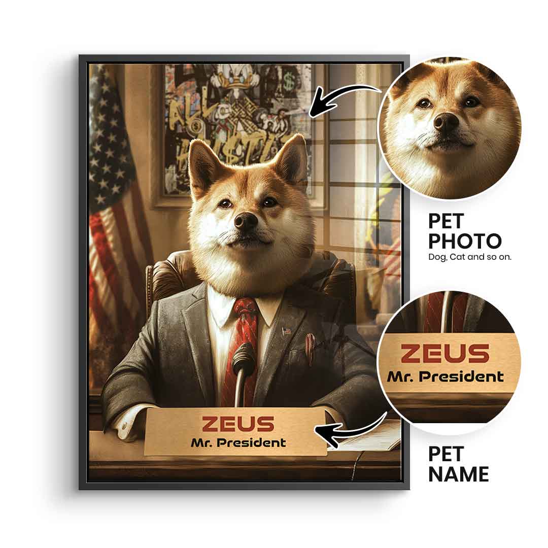 President personalisierbar - Acrylglas