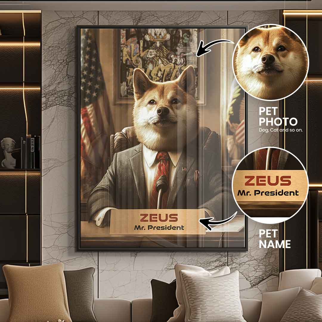 President personalisierbar - Acrylglas