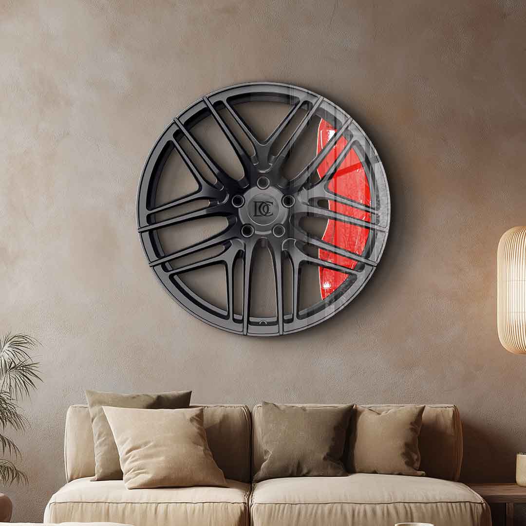 Wandskulptur Wheel 1 - Acrylglas