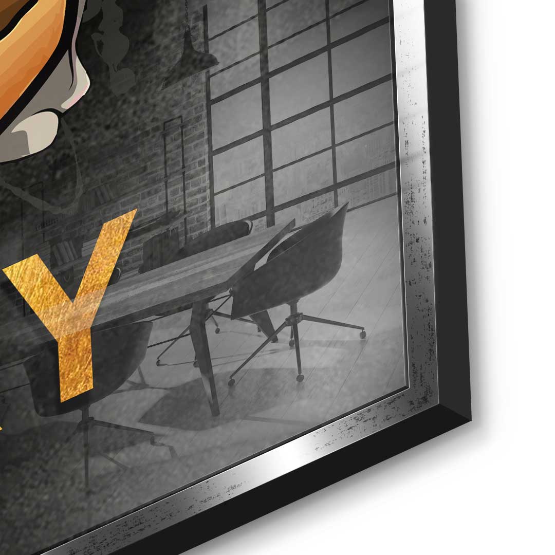 Stay Hungry 1 - Acrylglas