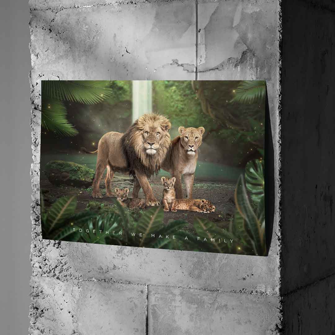 TOGETHER WE MAKE A FAMILY - Poster