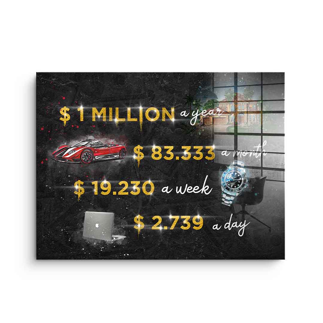 ONE MILLION - BLATTGOLD