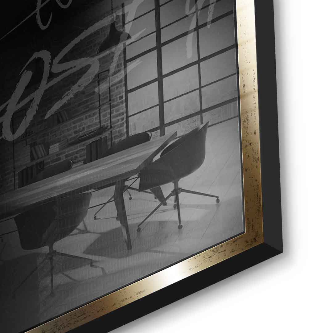 Think BIG #Burj Khalifa - Blattgold