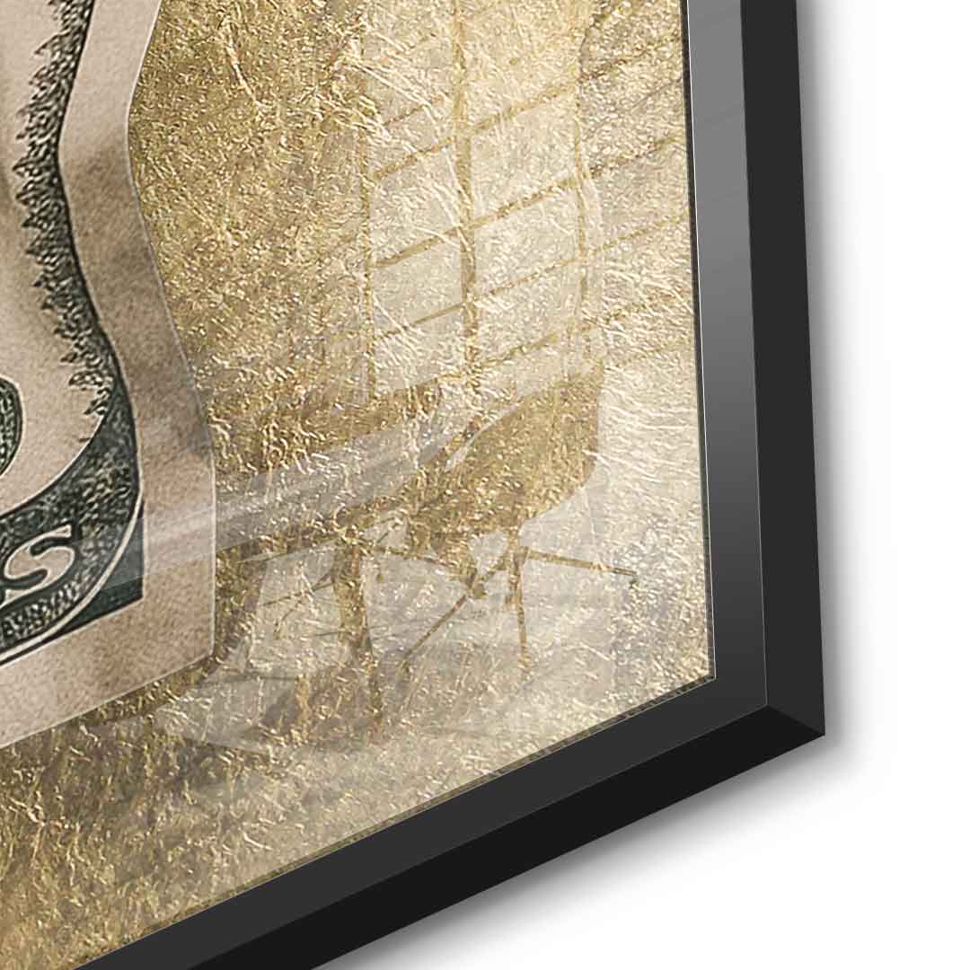 Time is Money - gold leaf