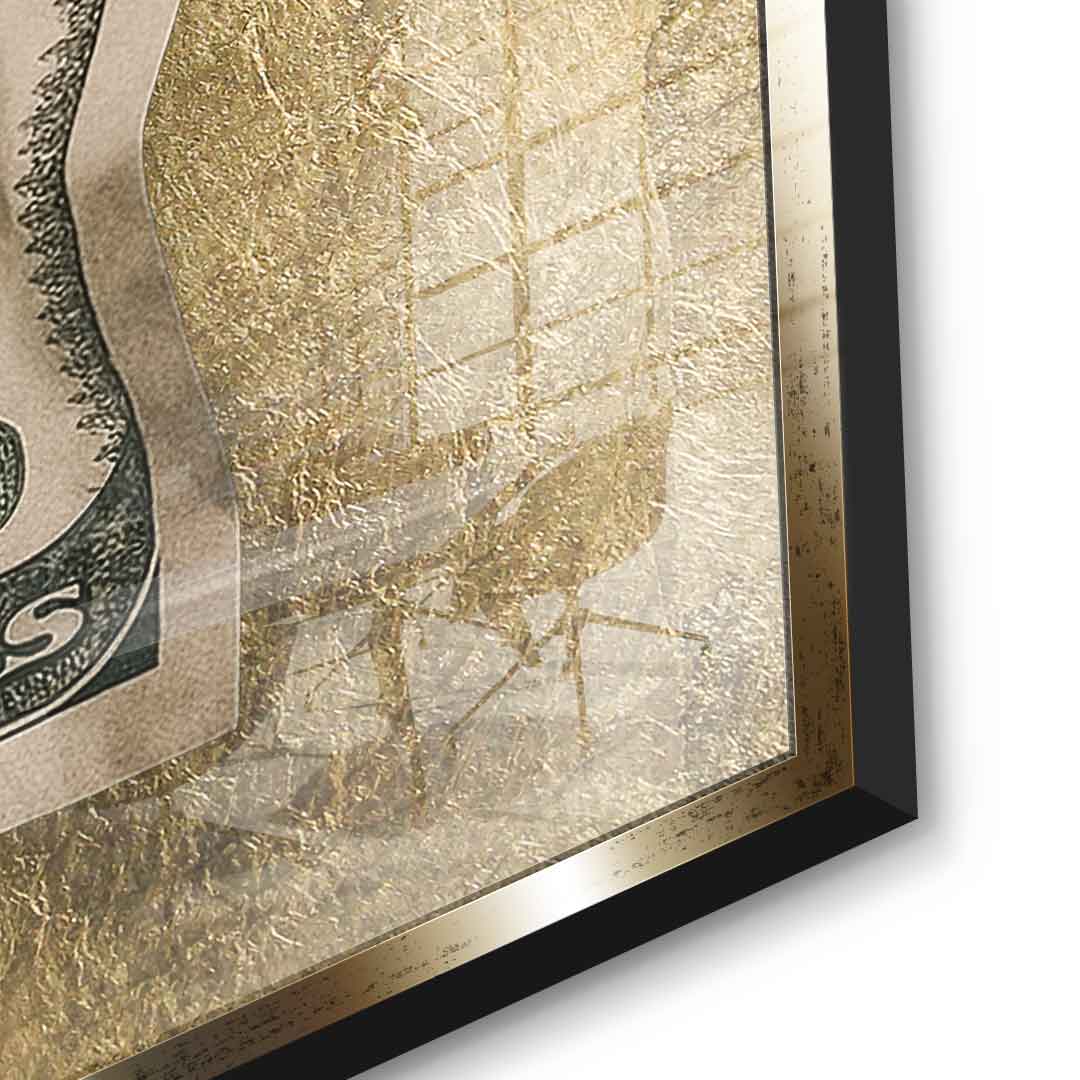 Time is Money - gold leaf