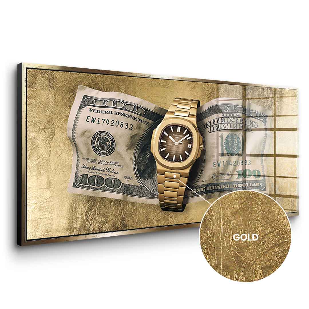 Wealth is Timing - Blattgold