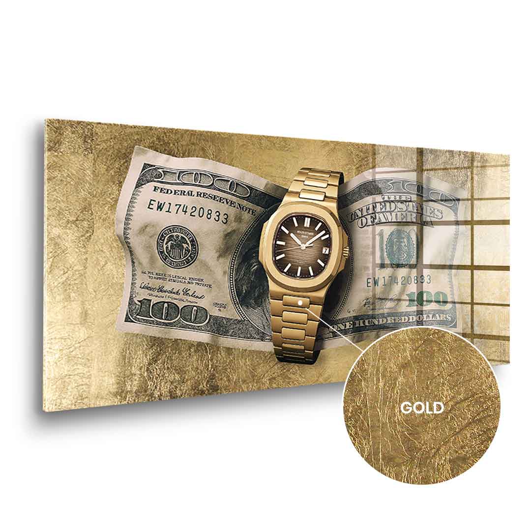 Wealth is Timing - Blattgold