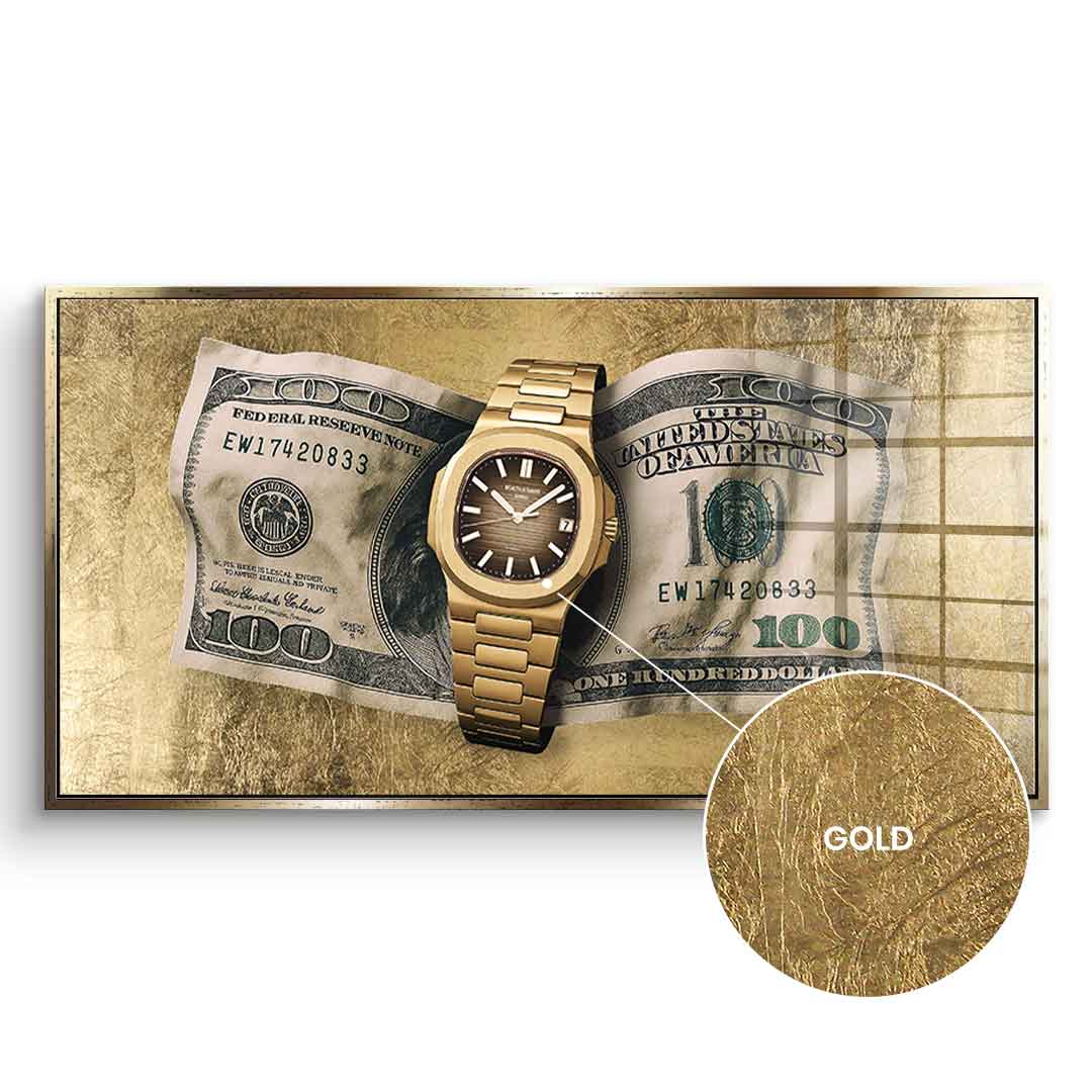 Wealth is Timing - Blattgold