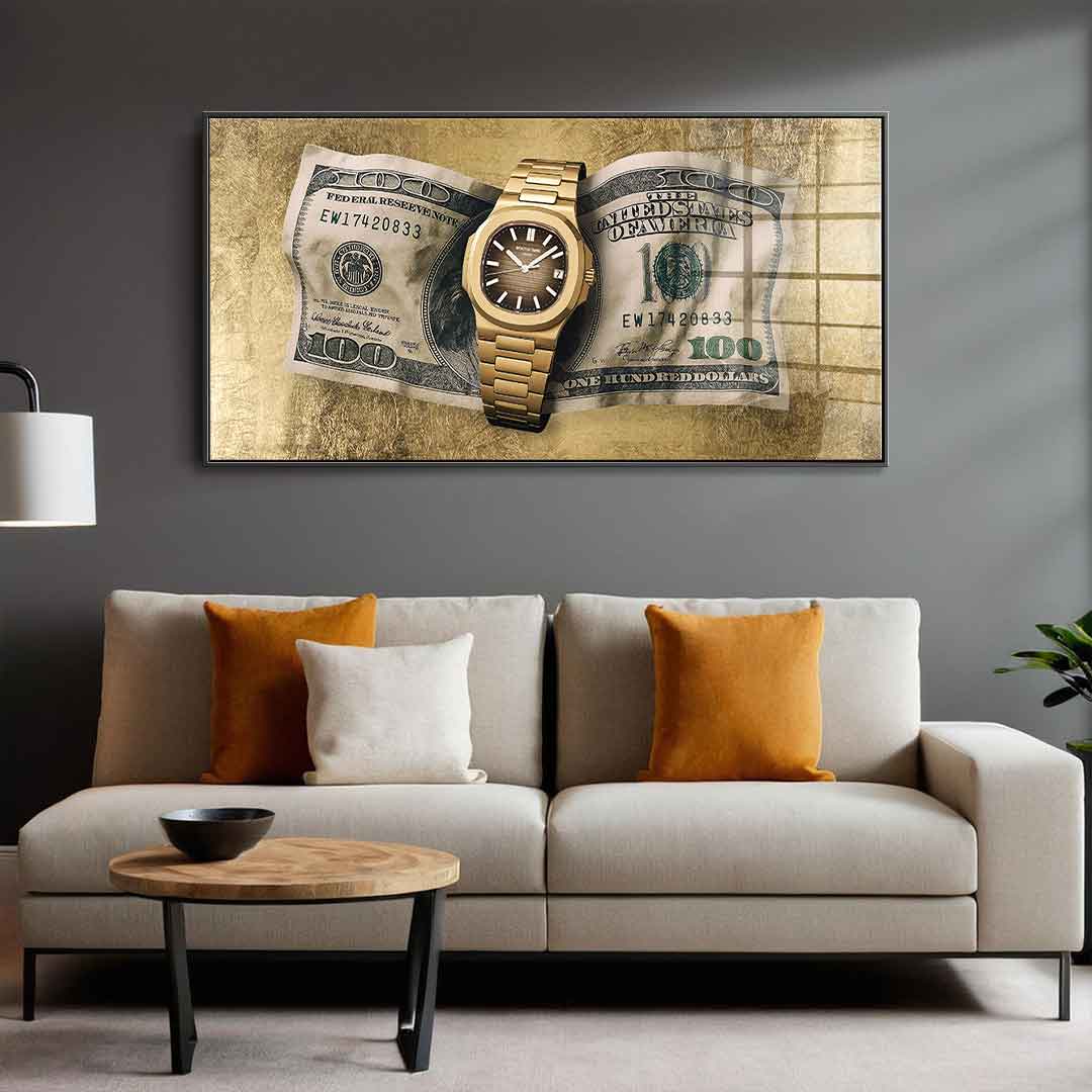 Wealth is Timing - Blattgold