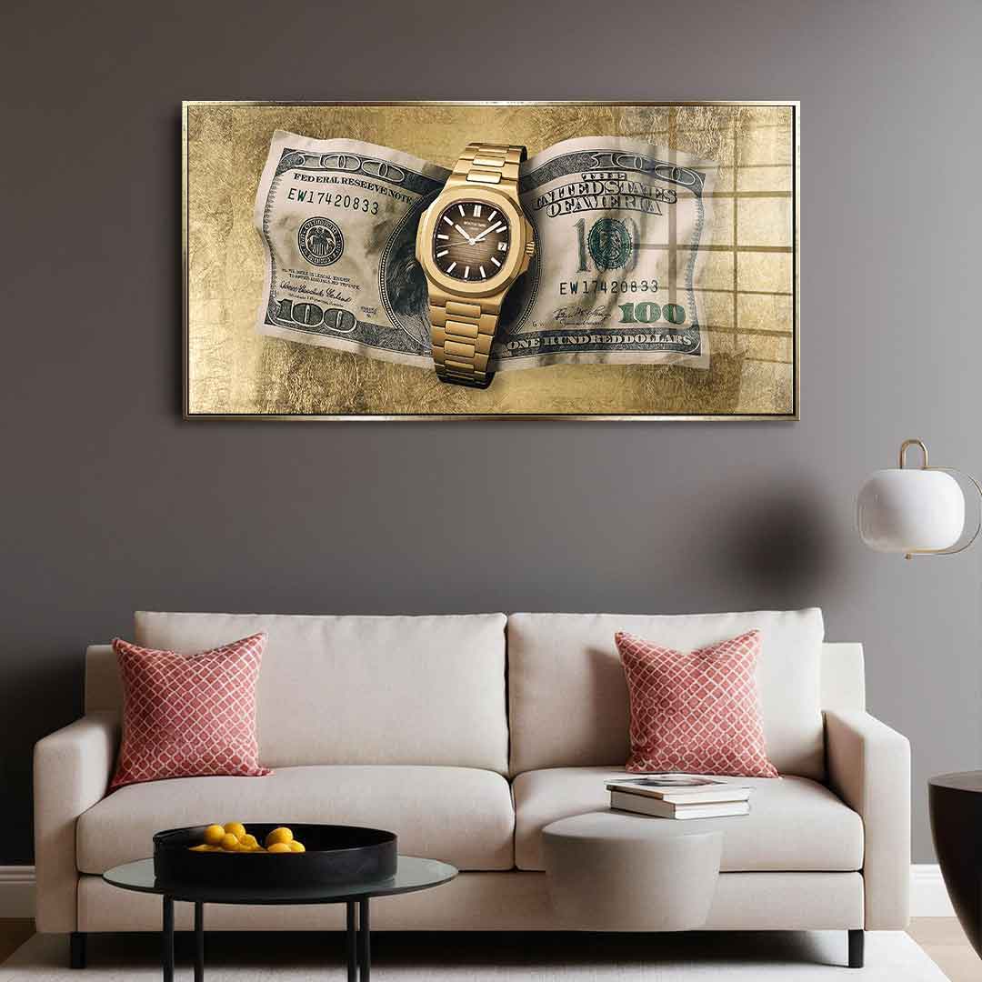 Wealth is Timing - Blattgold