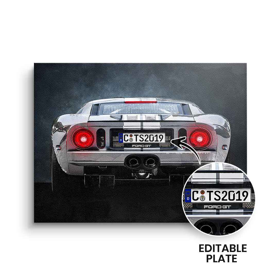Ford GT Backside - customizable