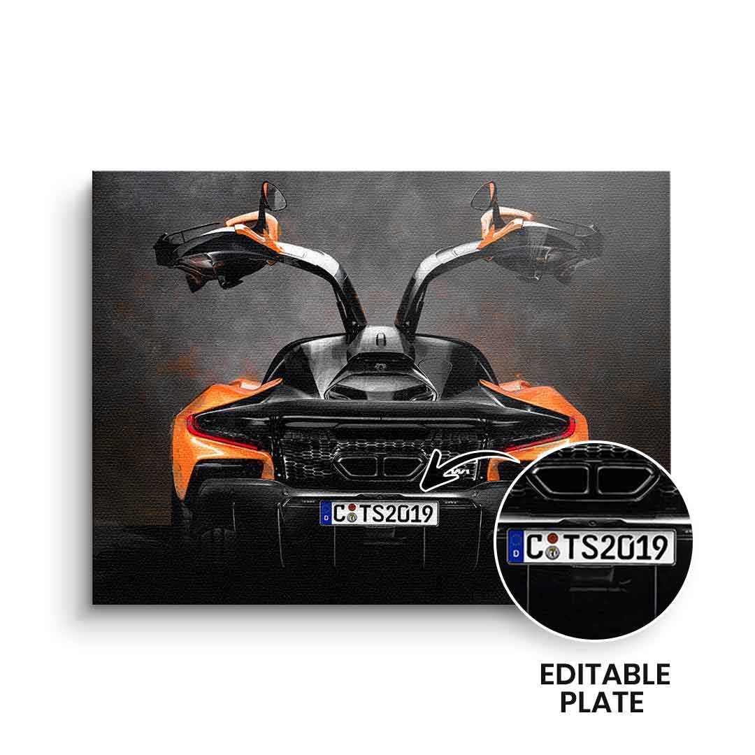 Mclaren Backside - customizable