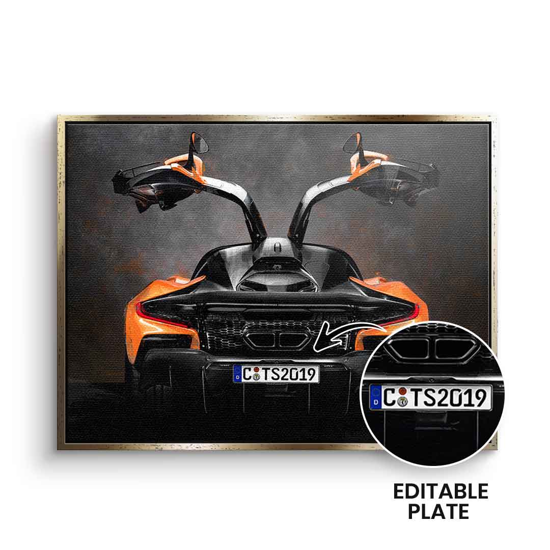 Mclaren Backside - customizable