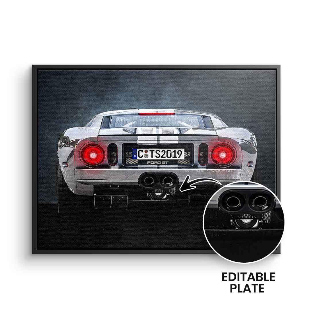Ford GT Backside - customizable