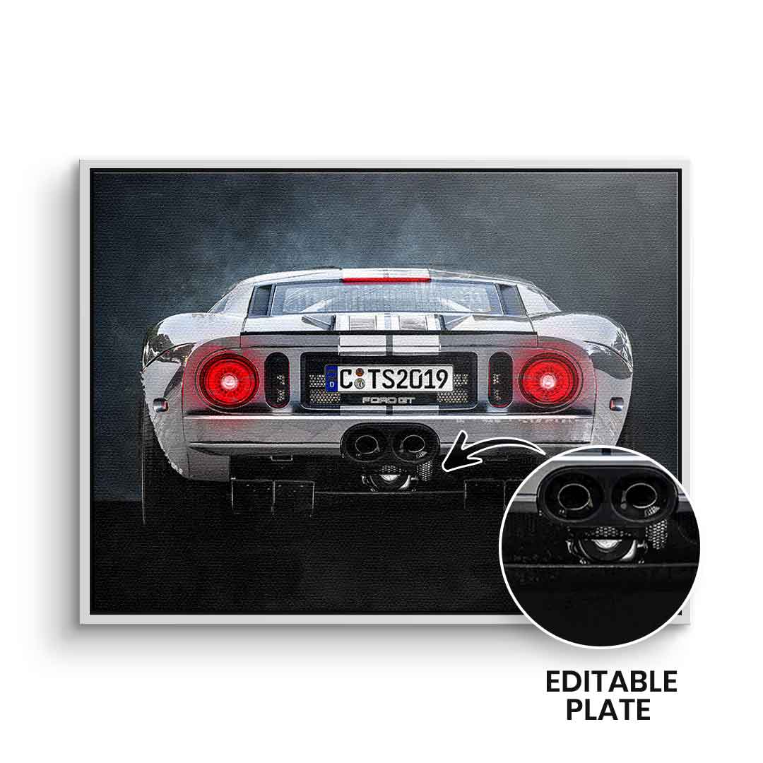 Ford GT Backside - customizable