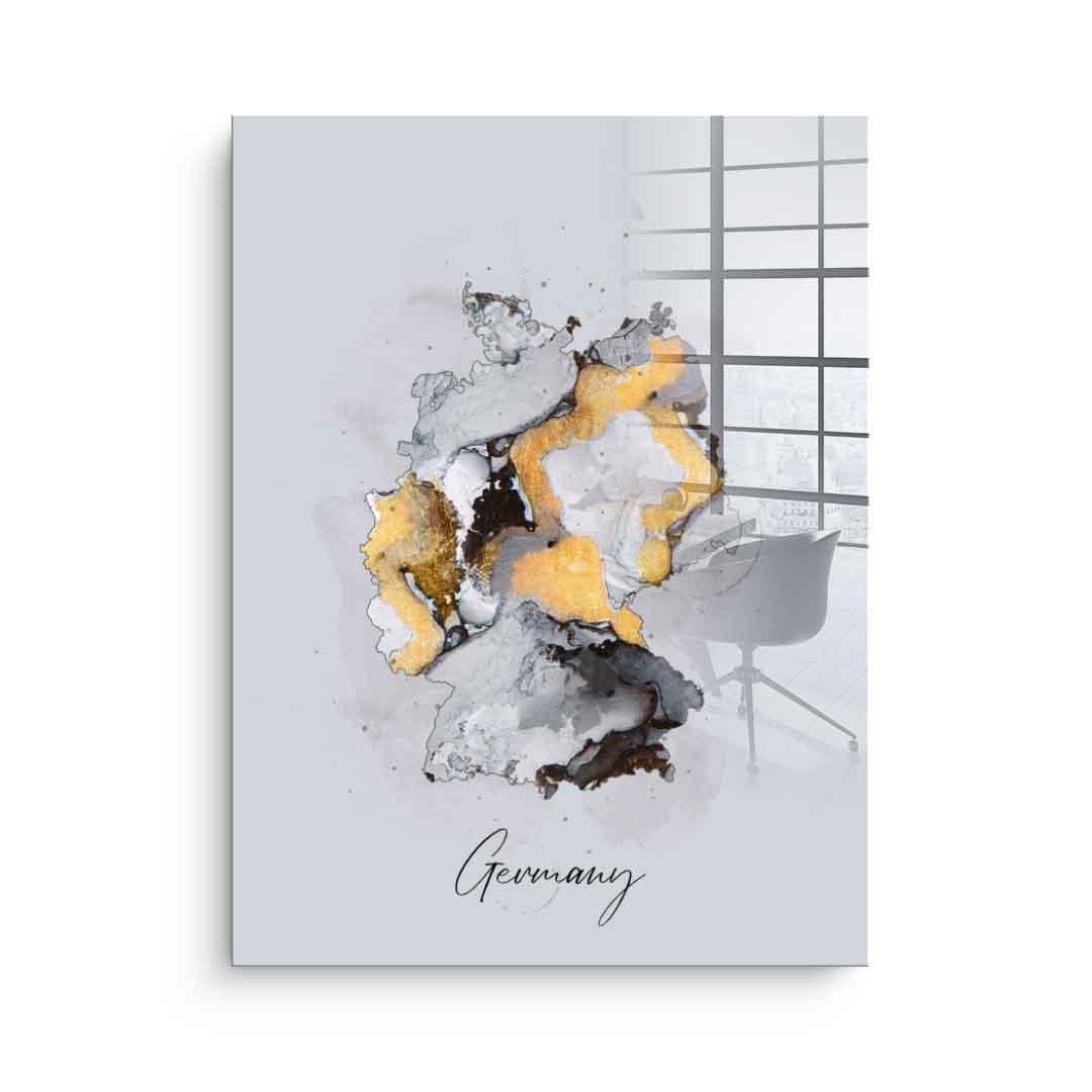 Abstract Countries - Germany - Acrylglas
