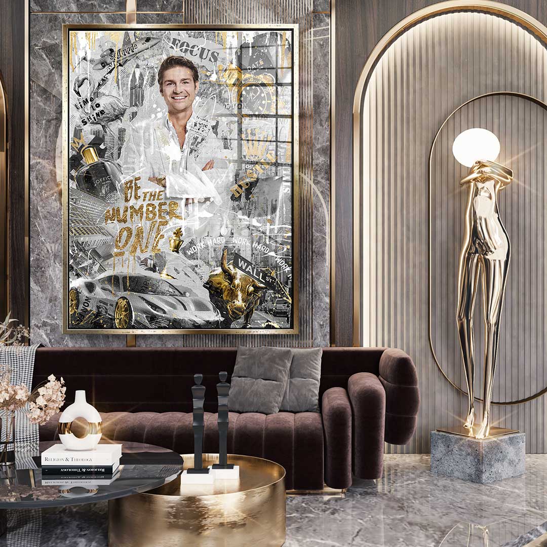 <tc>Commissioned Artwork</tc> - Jeremy Fragrance Portrait Street Art