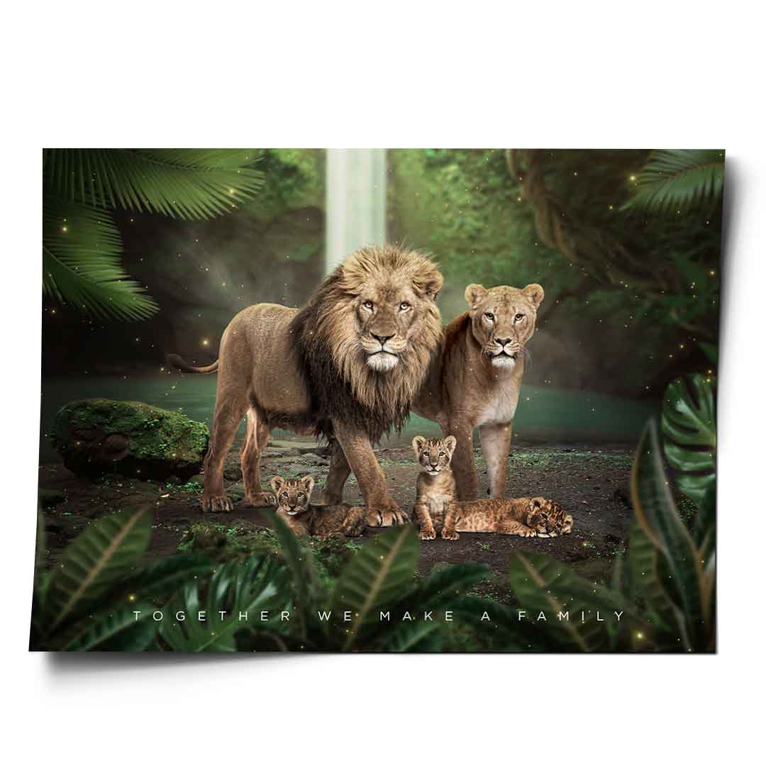 TOGETHER WE MAKE A FAMILY - Poster