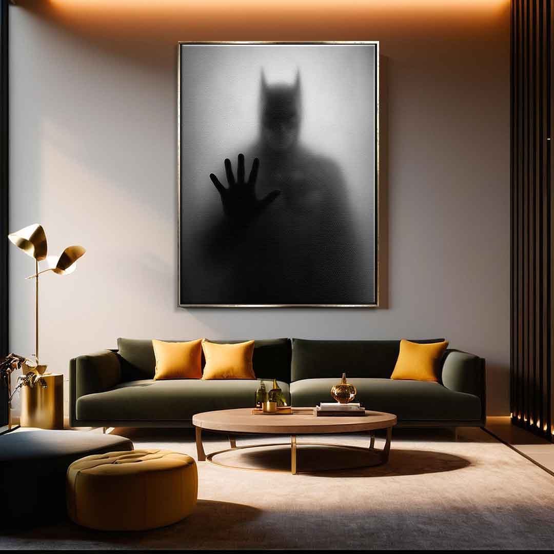 Batman's silhouette