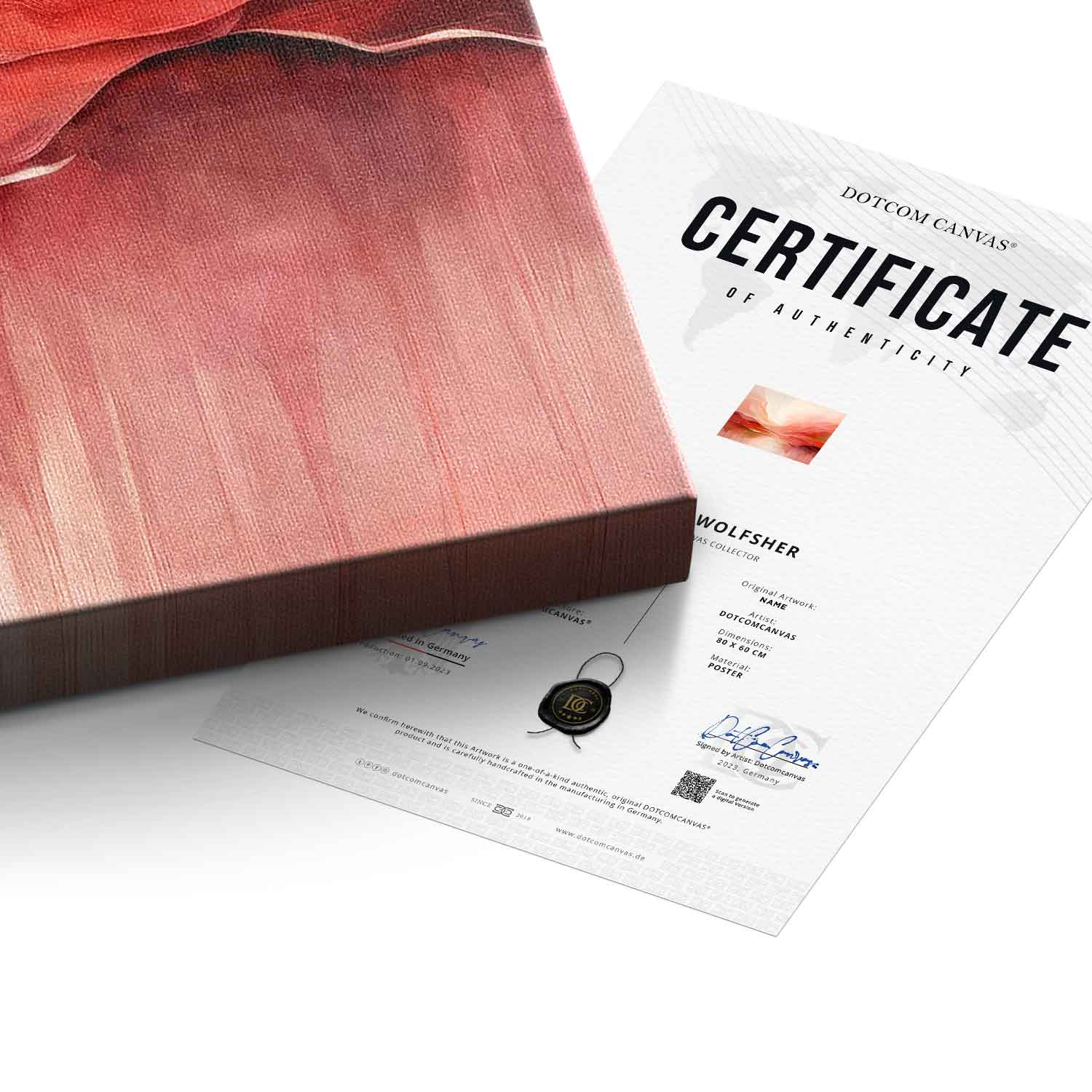 Crimson Peaks And Coral Valleys