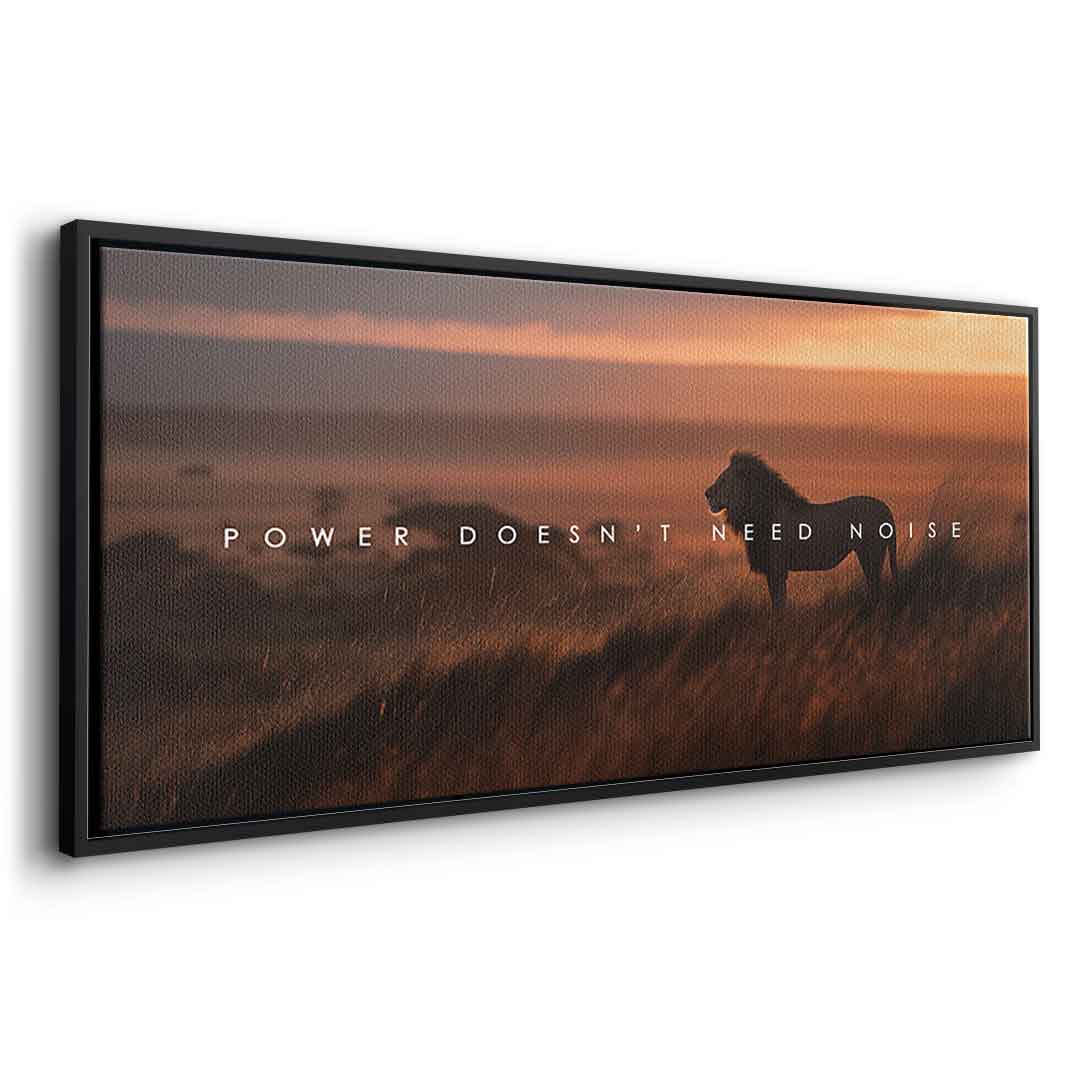 Power Doesn't Need Noise