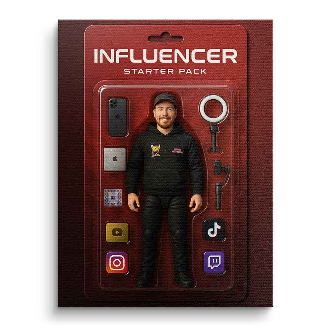 Starter pack INFLUENCER