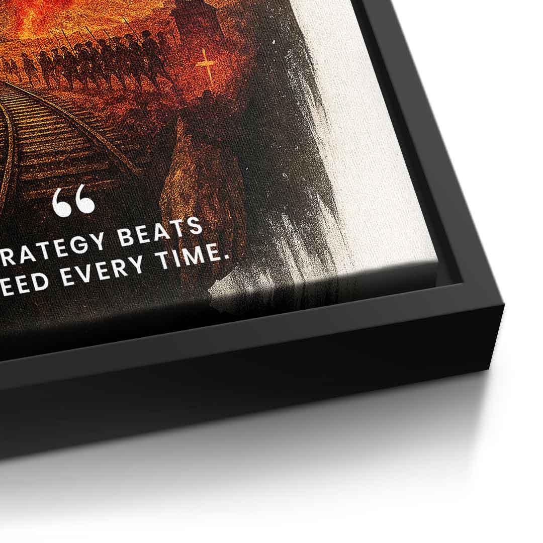 Strategy Beats Speed