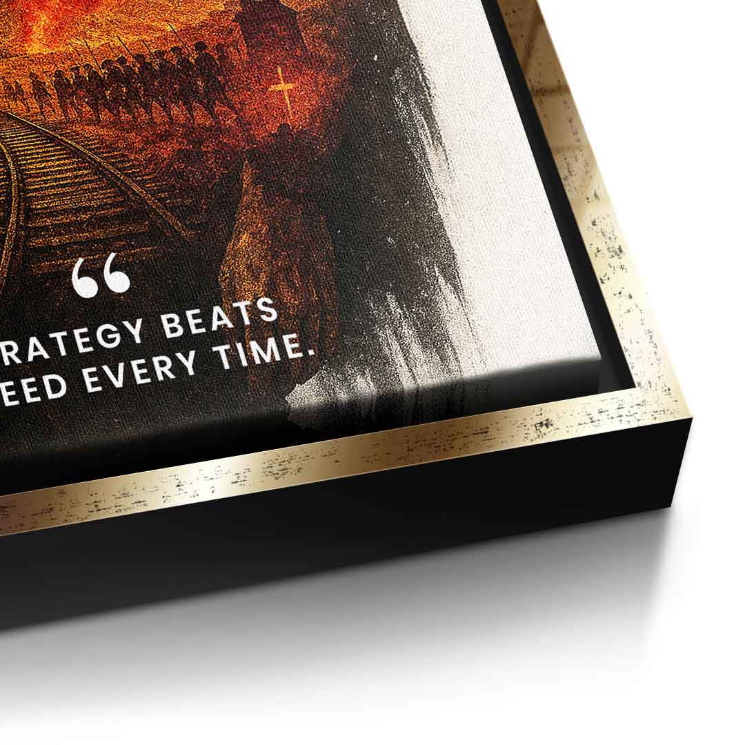 Strategy Beats Speed