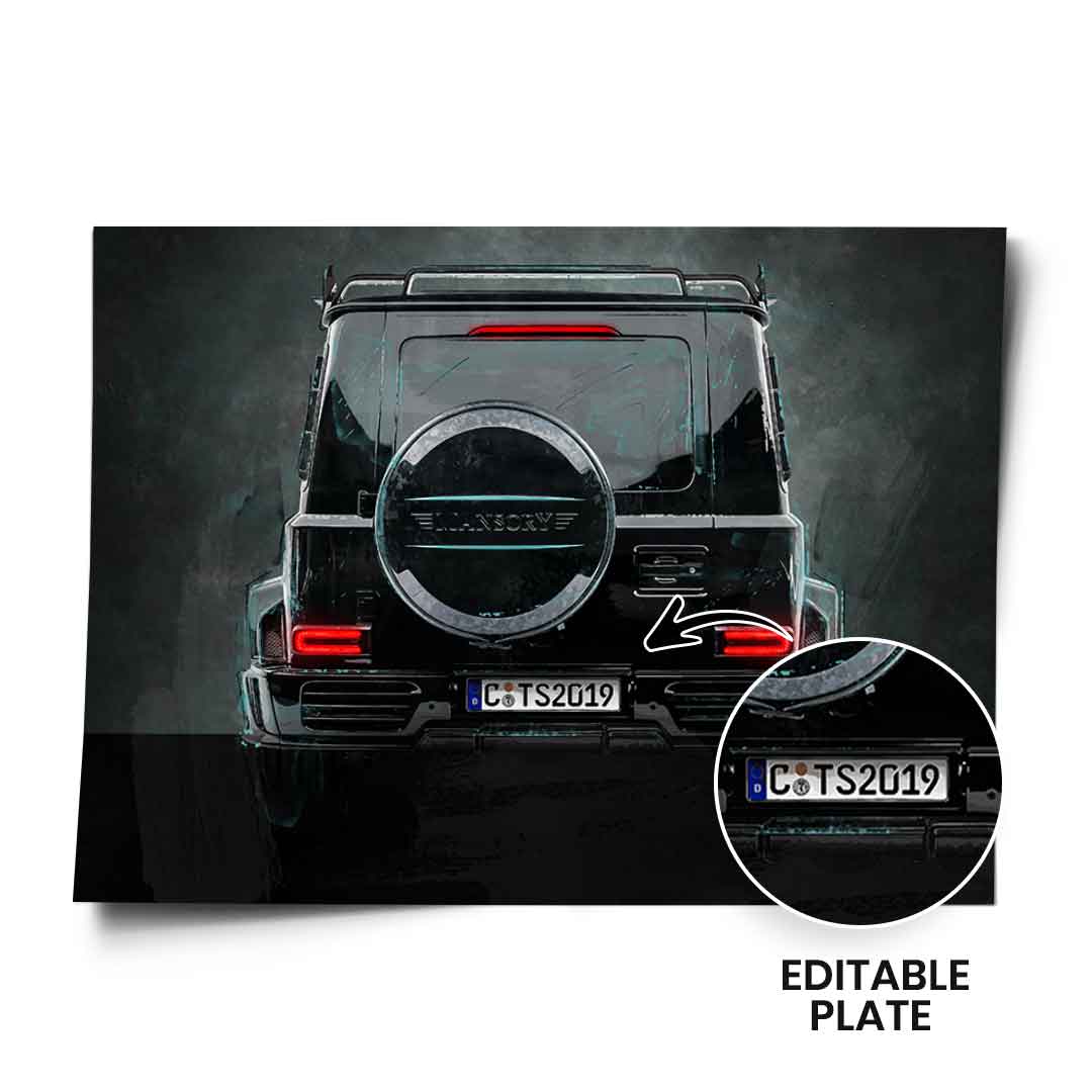 G-Wagon - Poster - personalisierbar