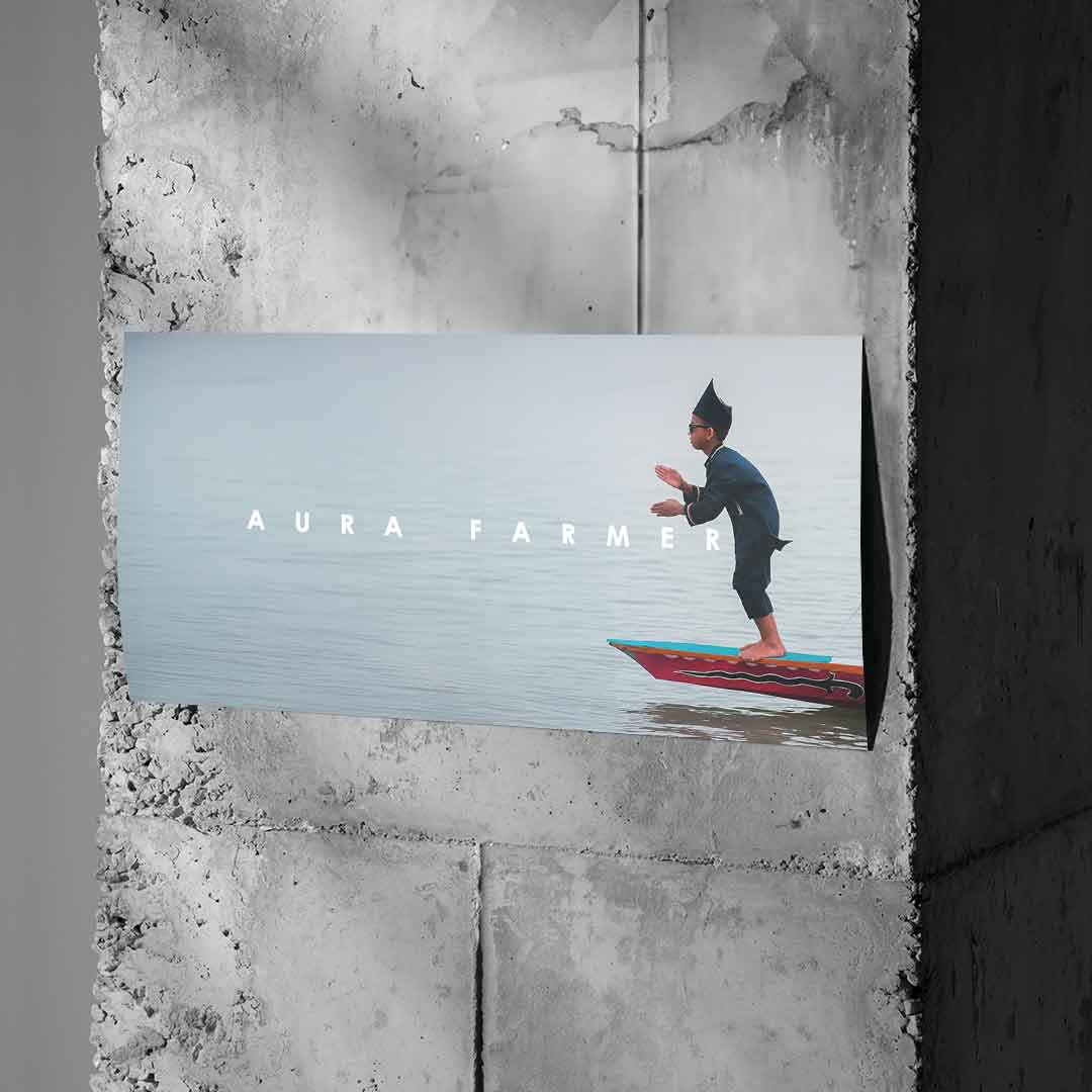 AURA FARMER - Poster