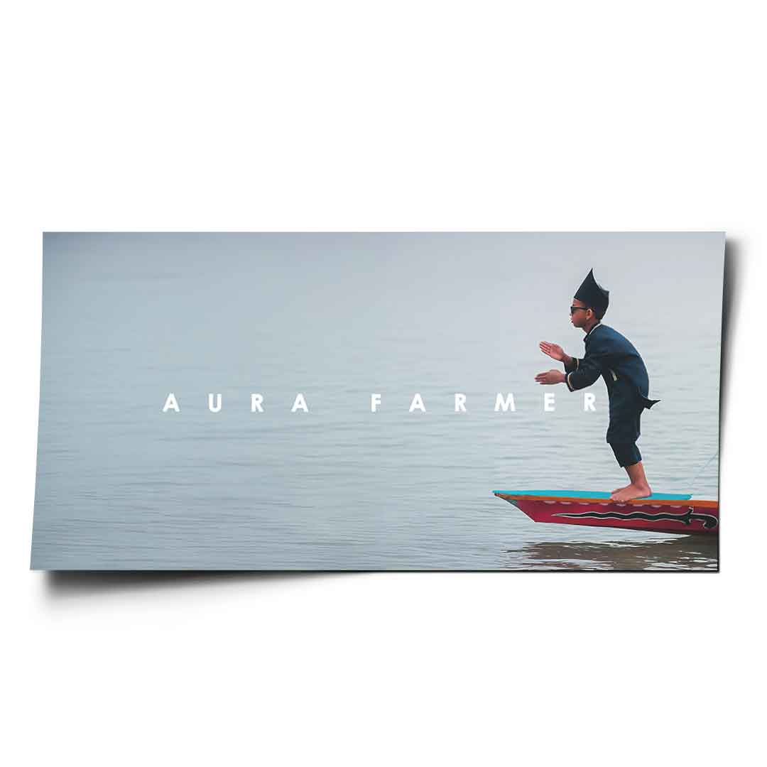 AURA FARMER - Poster
