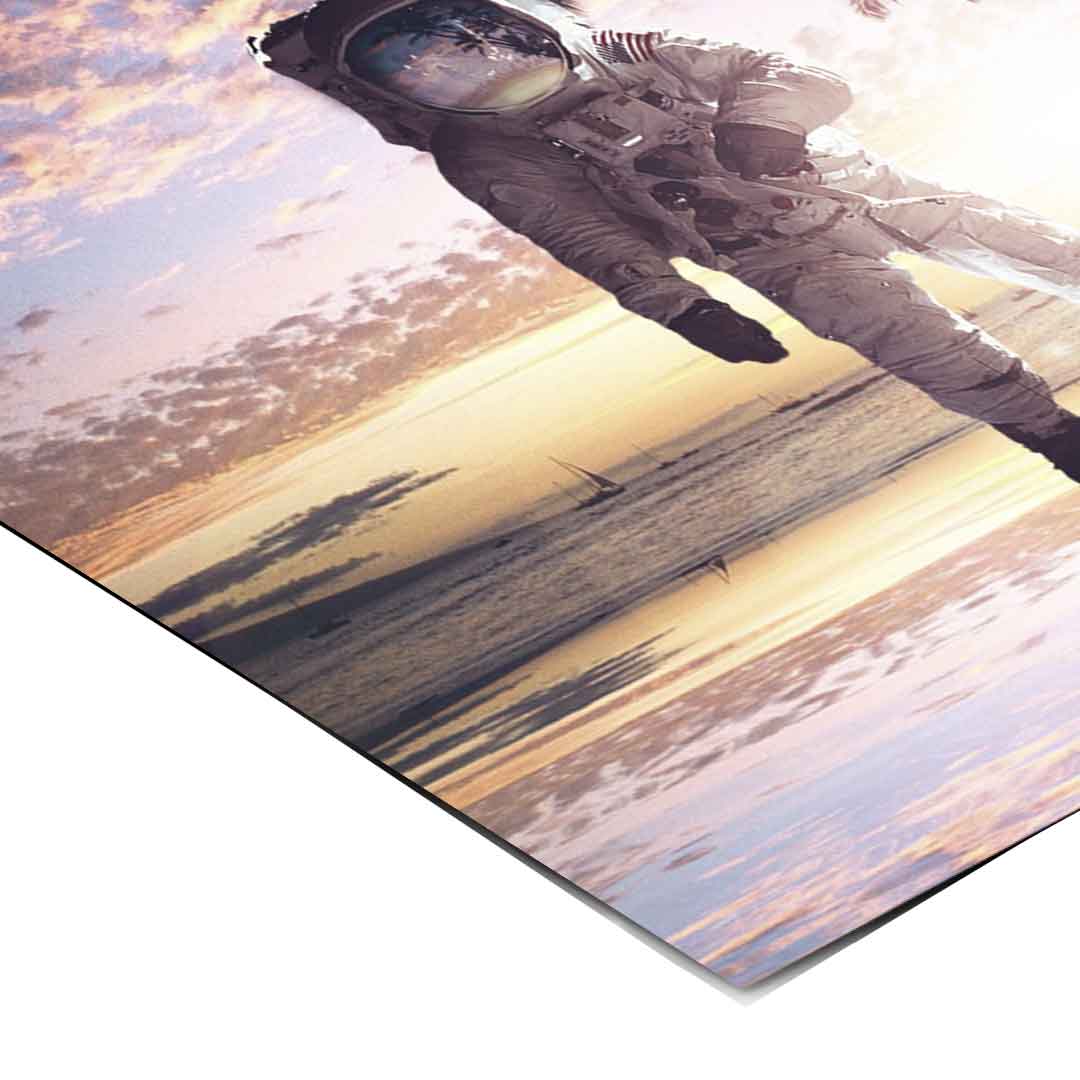 Astronaut Walk - Poster