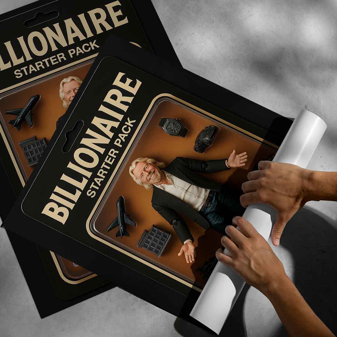 Starter Pack BILLIONAIRE - Posters