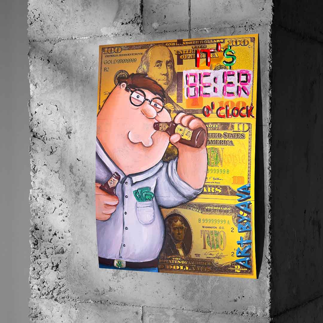 Beer o'clock - Poster
