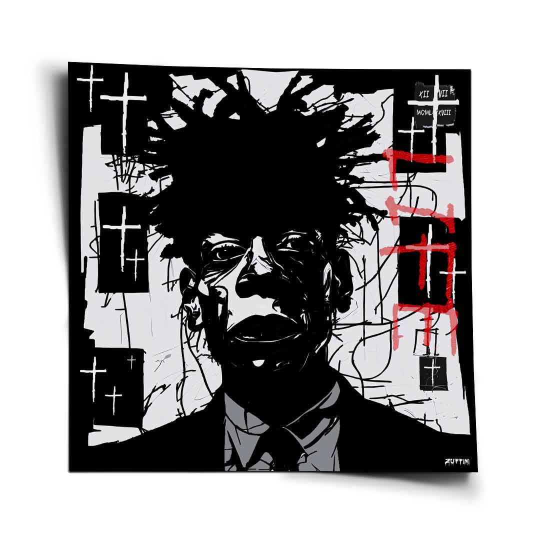 Black Man in Suit - Poster