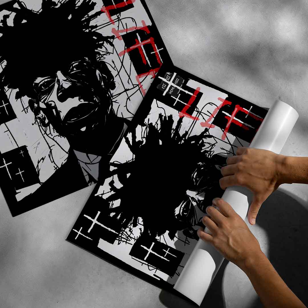 Black Man in Suit - Poster