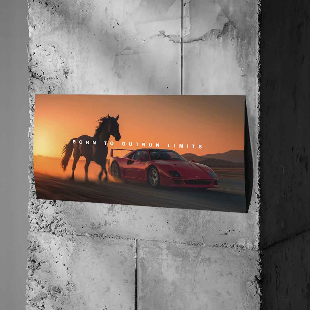 Born to Outrun Limits - Poster