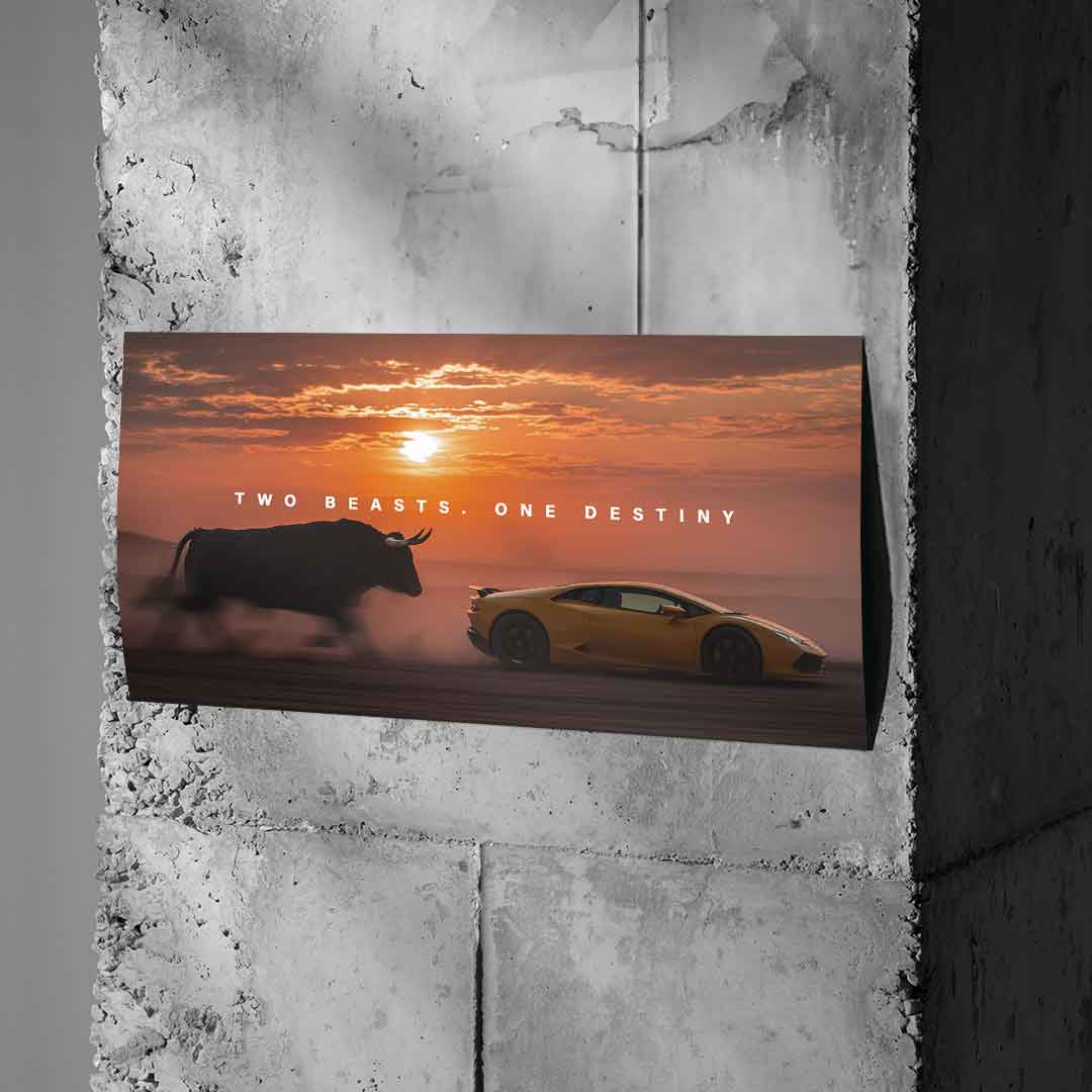 Two Beasts ( Lambo ) - Poster